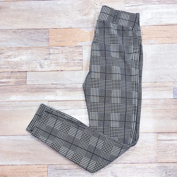 ARDENE Black & White houndstooth leggings - Picture 1 of 7